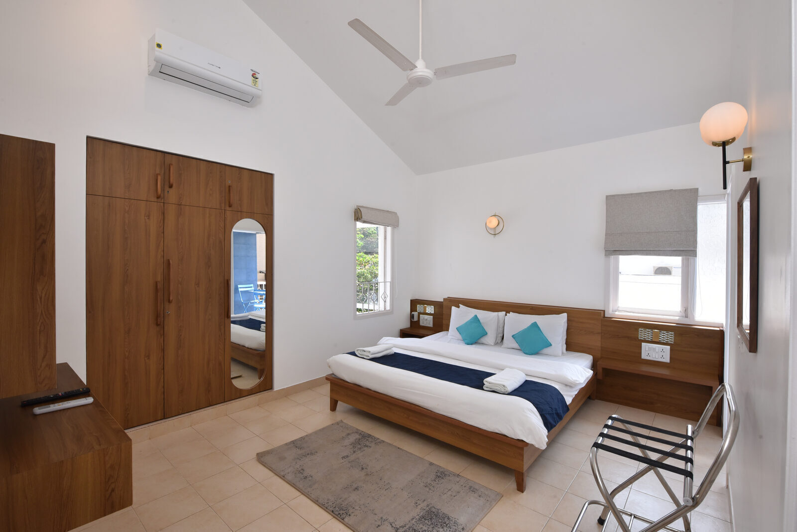 Azure Penthouse master bedroom view